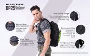Nitecore - Multi-Purpose Backpack Black - BP25 - Zaino tattico