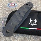 FOX Knives Fox - Ziggy Folder knife by Jens Anso - Blackwash Carbon Fiber - FX-30
