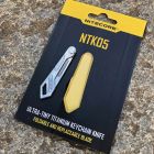 Nitecore - NTK05 EDC Ultra-Tiny Titanium Keychain Knife - cutter
