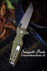 Maserin - Artiglio Flipper Knife - OD Green G10 - 420/G10V - coltello