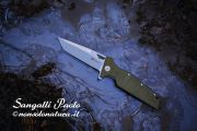 Maserin - Artiglio Flipper Knife - OD Green G10 - 420/G10V - coltello