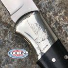 Viper - coltello con incisione - ebano - anatra - by Rizzini - V4000S