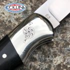 Viper - coltello con incisione - ebano - anatra - by Rizzini - V4000S