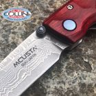Mcusta - Tsuchi Damascus knife - Shinra Stamina Wood - MC-0078D - colt