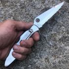 Approved Spyderco - Police knife Acciaio C07S - ATS-55 steel - USATO - coltello