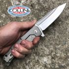 Maserin - Reactor knife - Green G10 - Design by Nicolai Lilin - 681/G1
