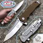 Maserin - Reactor knife - Brown G10 - Design by Nicolai Lilin - 681/G1