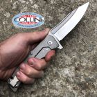 Maserin - Reactor knife - Brown G10 - Design by Nicolai Lilin - 681/G1