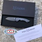 FOX Knives Fox - Radius knife by D. Simonutti - Black PVD Titanium - FX-550TIB -