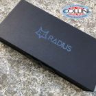 FOX Knives Fox - Radius knife by D. Simonutti - Sandblasted Titanium - FX-550TI -