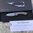 FOX Knives Fox - Radius knife by D.Simonutti - Limited Edition Damascus & Carbon