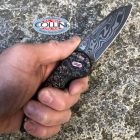 FOX Knives Fox - Radius knife by D.Simonutti - Limited Edition Damascus & Carbon