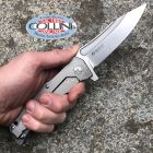 Maserin - Reactor knife - Blue G10 - Design by Nicolai Lilin - 681/G10