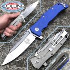 Maserin - Reactor knife - Blue G10 - Design by Nicolai Lilin - 681/G10