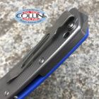 Maserin - Reactor knife - Blue G10 - Design by Nicolai Lilin - 681/G10