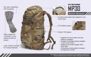 Nitecore - MP30 Modular Backpack Black - 30L - Zaino tattico