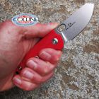 FOX Knives Fox - Baby Core knife by Vox - FX-608R - Red & Stonewashed - coltello