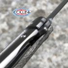 MKM - Flame Knife By Zieba - M390 & Green Micarta - FL02-GCT - Coltell