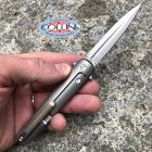 MKM - Flame Knife By Zieba - M390 & Green Micarta - FL02-GCT - Coltell