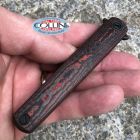 MKM - Flame Knife by Zieba - M390 PVD & Red Lava Fat Carbon - FL02-FCL