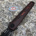 MKM - Flame Knife by Zieba - M390 PVD & Red Lava Fat Carbon - FL02-FCL