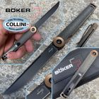 Boker Plus - Kaizen Flipper Green Micarta Knife - 01BO391 - coltello
