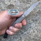 Boker Plus - LRF Damascus knife e Titanio by Kansei Matsuno - 01BO174D