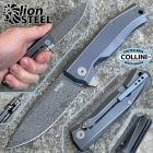 Lion Steel Lionsteel - Myto Damascus knife - Titanio Blue - MT01DBL - coltello