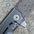Lion Steel Lionsteel - Myto Damascus knife - Titanio Blue - MT01DBL - coltello