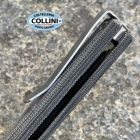 MKM - Flame Light Knife by Zieba - M390 & Black Micarta - FL02L-BC - c
