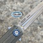 MKM - Flame Light Knife by Zieba - M390 & Black Micarta - FL02L-BC - c