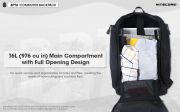 Nitecore - Commuter Backpack Black - BP16 - Zaino da 16 litri