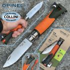 Opinel - N°12 Explore Nature Bushcraft - Multiuso Arancione - Coltello