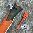 Opinel - N°12 Explore Nature Bushcraft - Multiuso Arancione - Coltello