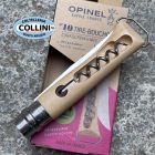 Opinel - N°10 in Faggio con Cavaturaccioli e Levacapsule - Coltello