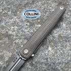 MKM - Flame Light Knife by Zieba - M390 & Green Micarta - FL02L-GC - c