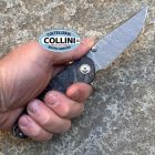 Viper - Katla knife by Vox - Damasco - Fibra di Carbonio Dark matter -