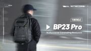 Nitecore - BP23 PRO Zaino Tattico Resistente con accesso veloce e orga