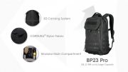 Nitecore - BP23 PRO Zaino Tattico Resistente con accesso veloce e orga
