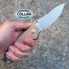 Viper - Moon knife by Silvestrelli - Natural Micarta & CPM MagnaCut -