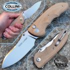 Viper - Moon knife by Silvestrelli - Natural Micarta & CPM MagnaCut -