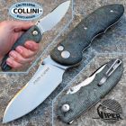 Viper - Moon knife by Silvestrelli - Green Dark Matter Carbon Fiber &