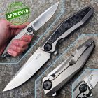 Zero Tolerance - ZT0470 - CPM-20CV & Titanium, Marble Carbon Fiber - C