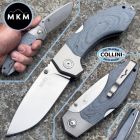 MKM - Hero Knife by Tommaso Rumici - SW M390 & Denim Micarta - MK-HR-D