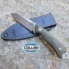 MKM - Pocket Tango 2 knife - SW CPM-MagnaCut & Green Micarta - MK PT02