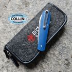 Boker - Coffin Knife By Chuck Gedraitis - Satin CPM-MagnaCut & Denim M