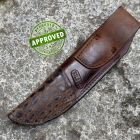 Approved Jarno Movilli - Hunter Utility knife - ATS34 - Corno e Radica - COLLEZ