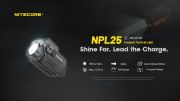 Nitecore - NPL25 Weapon Light 900 lumens e 255 metri - Torcia LED rica