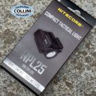 Nitecore - NPL25 Weapon Light 900 lumens e 255 metri - Torcia LED rica