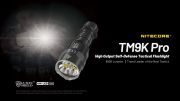 Nitecore - TM9K PRO - Tiny Monster Flashlight - 9900 Lumens e 510 metr